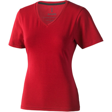 ELEVATE Damen Öko T-Shirt Kawartha, rot, S