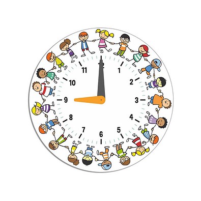 Kinderuhr Standard, ohne Druck