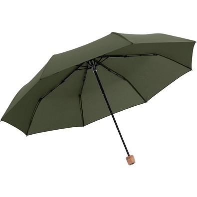 Knirps Timber manual Taschenschirm, olive