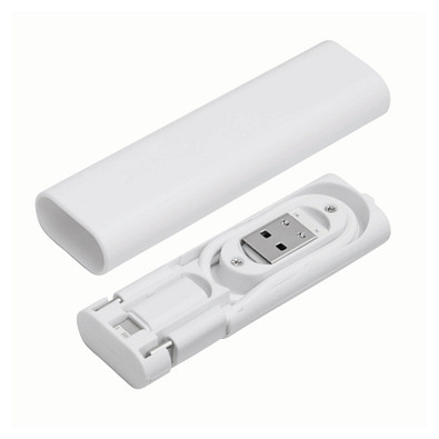 Kompaktes Mulitfunktions-Lad- und Datenkabel TRANSFER,weiß