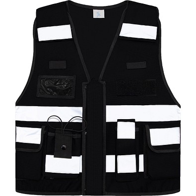 Korntex® Tactical Weste Bonn - Schwarz - XXL/4XL, XXL/4XL, Schwarz