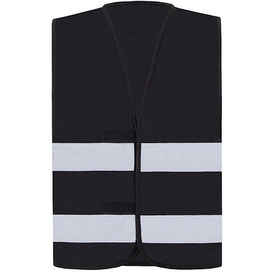 Korntex® Warnweste Dortmund, 5XL, Schwarz