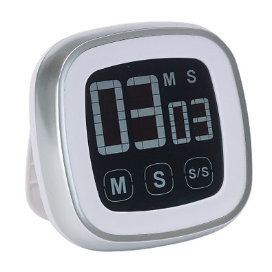 Küchentimer TOUCH´N´COOK,silber , weiß