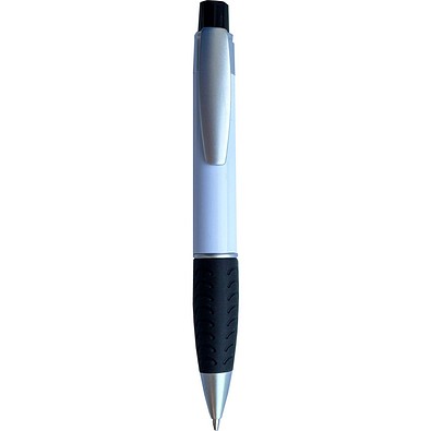 Kugelschreiber BigGrip, weiß/schwarz