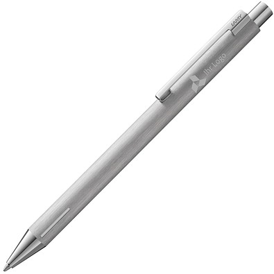 Kugelschreiber LAMY econ, Edelstahl brushed