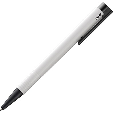 Kugelschreiber LAMY logo, white