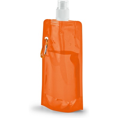 KWILL. 460 ml PE-Faltflasche, Orange