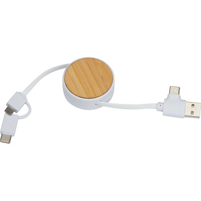 Ladekabel Groningen,beige