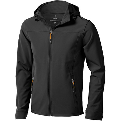 ELEVATE Herren Softshell Jacke Langley, anthrazit, XXXL