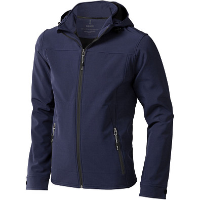ELEVATE Herren Softshell Jacke Langley, dunkelblau, XXXL