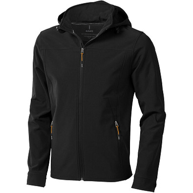 ELEVATE Herren Softshell Jacke Langley, schwarz, XXXL