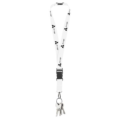 Lanyard Express, 10 mm, Weiß (White)