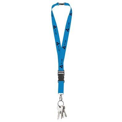 Lanyard Express, 15 mm, Blau (Process Blue U 2X)