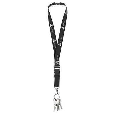 Lanyard Express, 15 mm, Schwarz (Black C)