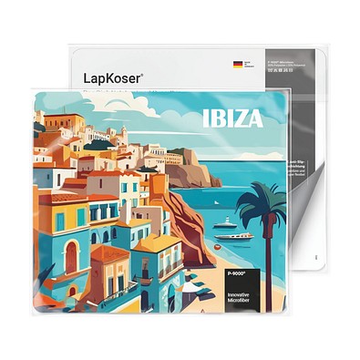 LapKoser® 3in1 Notebookpad 23x20 cm, weiss / individuell