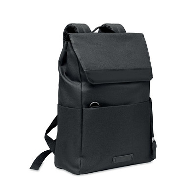 Laptop-Rucksack 600D RPET DAEGU LAP, Schwarz