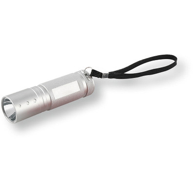METMAXX® LED Taschenlampe SilverBeam, silber