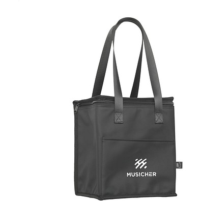 Recycled PU Kühltasche ChillBag, Schwarz