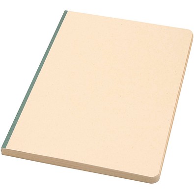 Liliana A5 Zuckerrohr und RPET Softcover Notizbuch, heather grün