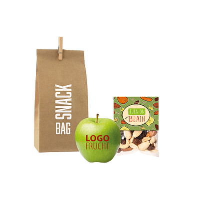LogoFrucht Power Snack Bag - Grün - Strawberry
