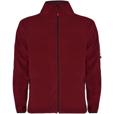 Luciane Microfleecejacke für Herren, Garnet, 2XL