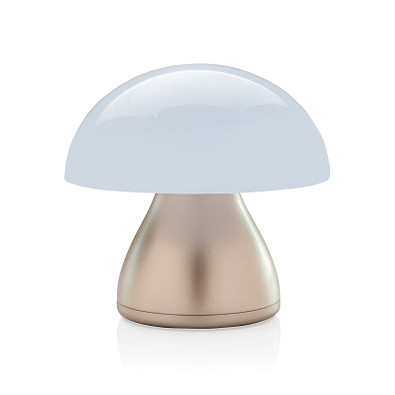 Luming wiederaufladbare USB-Tischlampe aus RCS Kunststoff, Bronze