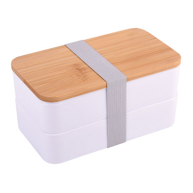 Lunchbox DOUBLE LEVEL,weiß