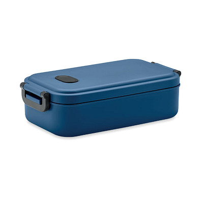 Lunchbox recyceltes PP 800 ml INDUS, Blau