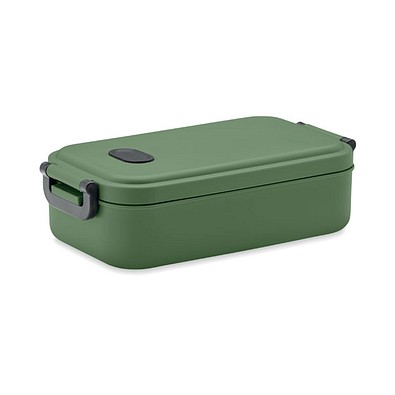 Lunchbox recyceltes PP 800 ml INDUS, Dunkelgrün