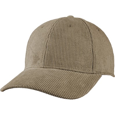 Luxury Fine Rib Cap, Hellbraun