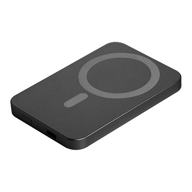 Magnetische Powerbank 5.000 mAh, schwarz