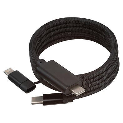 Magnetisches Schnellladekabel, schwarz