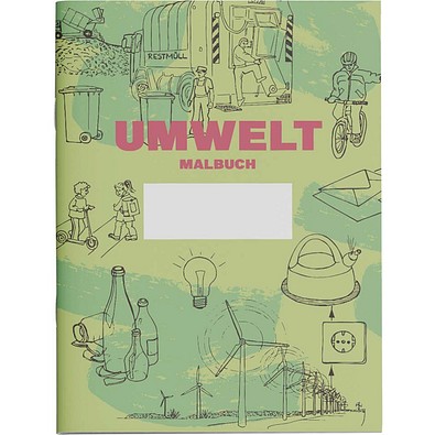 Malbuch A4, Unsere Umwelt