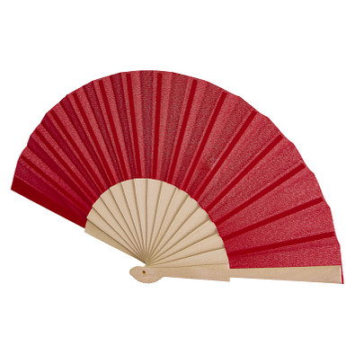 Manuela Handfächer, rot