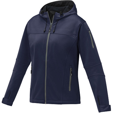 Match Softshelljacke für Damen, navy, L