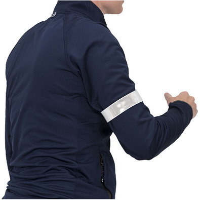 Mats 38 cm reflektierendes Sicherheits-Schnapparmband, weiss