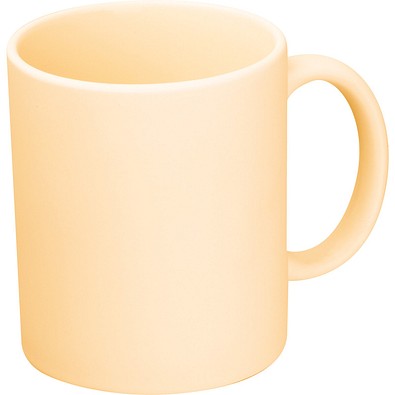 Matte Sublimationstasse aus Keramik ARIEL, beige