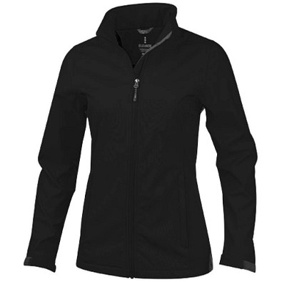 ELEVATE Damen Softshell Jacke Maxson, schwarz, XS