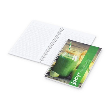 Geiger-Notes Notizbuch Meeting-Book A5 Bestseller, inkl. Druck, hellgrau