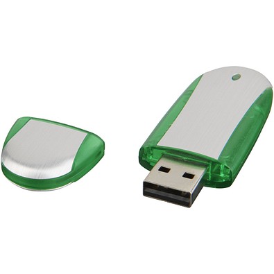 Memo USB-Stick, apfelgrün, 4GB