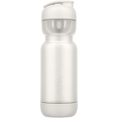 Mepal Shaker 800 ml Sportflasche, weiss