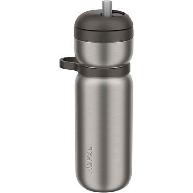 Mepal Twist 600 ml Thermo-Sportflasche, schwarz