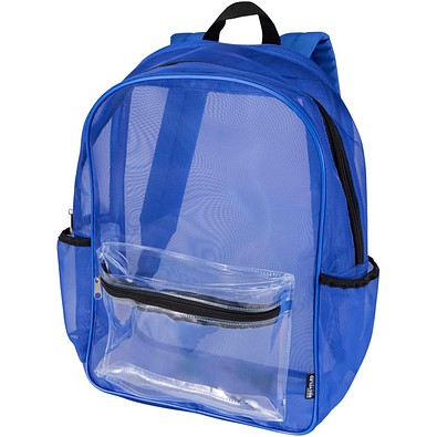 Mesh 18 L Rucksack aus Recyclingmaterial, royalblau