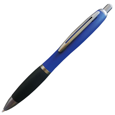 Metall-Kugelschreiber Helgoland Soft Gun, blaue Mine, dunkelblau Metall-Kugelschreiber Helgoland Soft Gun, blaue Mine, dunkelblau
