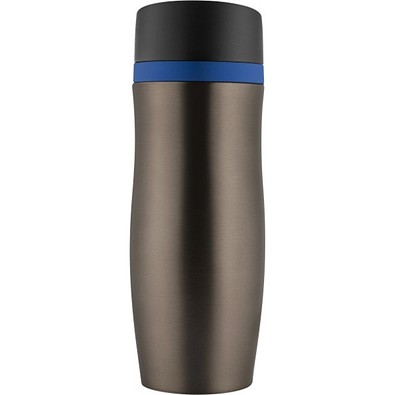 Metmaxx®Thermobecher CremaExtensaProtect titan/Ring, blau