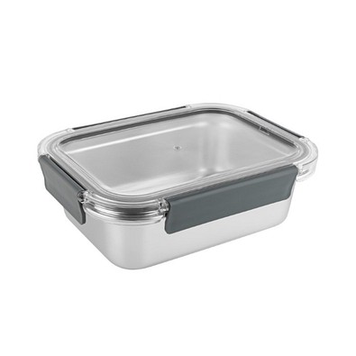 Metmaxx® Lunchbox SteelGourmet, silber