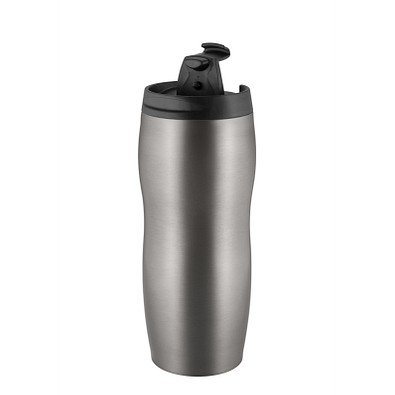 METMAXX® Thermobecher CremaExtensaBasic, 300 ml, titan / schwarz