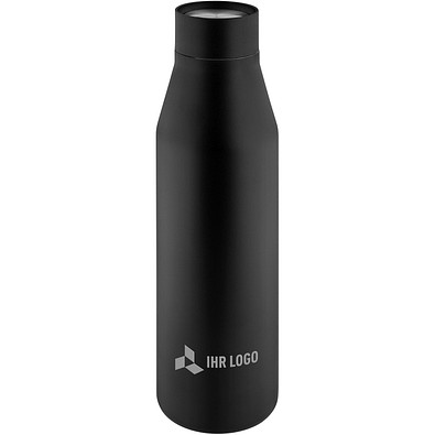 Metmaxx® Thermoflasche Click'n Go schwarz