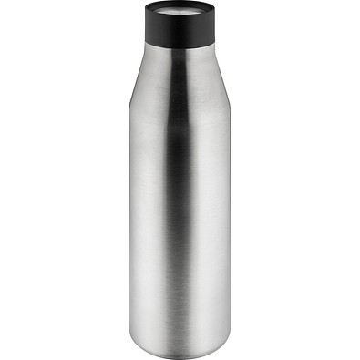 Metmaxx® Thermoflasche Click'n Go silber