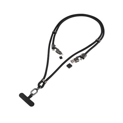 Metmaxx® Trage & Ladekabel Carry&ChargePro, schwarz